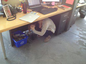 what to do in an earthquake