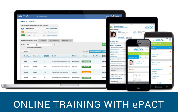 Online Training with ePACT Online Training with ePACT