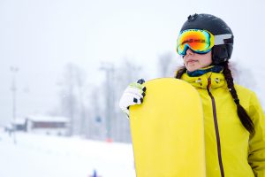 Snowboard helmet safety