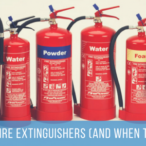 8 Types of Fire Extinguishers