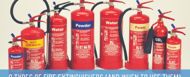 8 Types of Fire Extinguishers