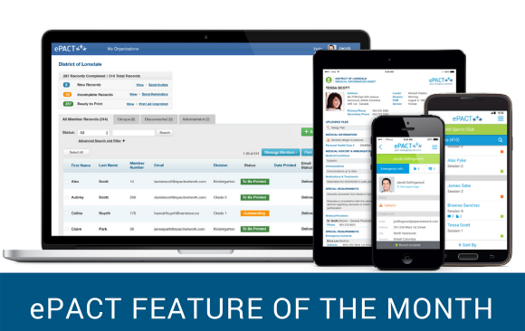 ePACT FEATURE OF THE MONTH