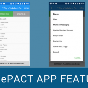 ePACT App Features