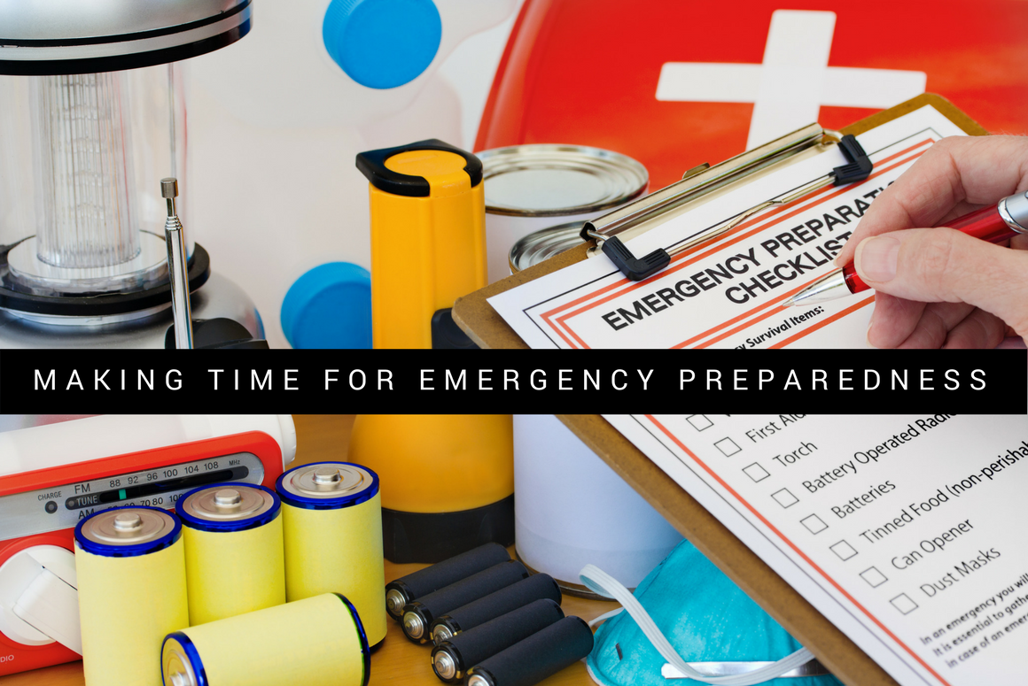 Making Time for Emergency Preparedness