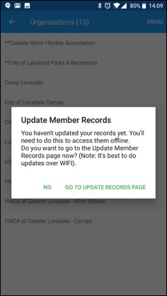 ePACT Admin App Update Member Records