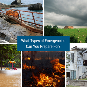 What Types of Emergencies Can You Prepare For