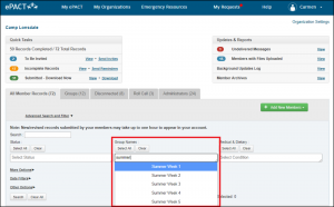 New in ePACT - Advanced Search and Filter