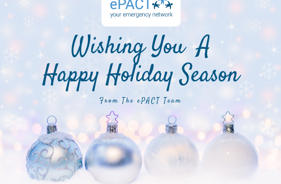 2018 Holiday Card Happy Holidays from ePACT