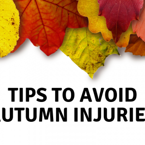 Tips to avoid autumn injuries